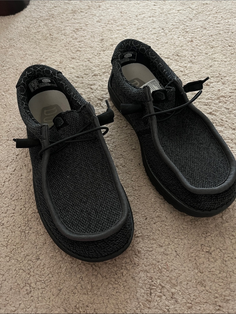 Hey Dude Wally Sox wide Knit Slip-On Loafers